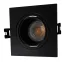 Светильник встраиваемый IP20 10 Вт GU5.3 LED черн./черн. пластик DENKIRS DK3071-BK