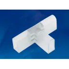 Соединитель контактный Т-образный UTC-K-32/N21 CLEAR 010 POLYBAG для светодиодных лент ULS-N21 NEON 220В, 8x16мм 2 контакта Цвет прозрачный 10 штук в пакете
