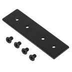 Коннектор TRM-S20-C прямой для накладного магнитного шинопровода NOVA TRM-S20 черный