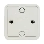 Рим Розетка телевизионная TV 75Ом 5-862МГц белая