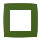Рамка на 1 пост, Эра12, зелёный, 12-5001-27