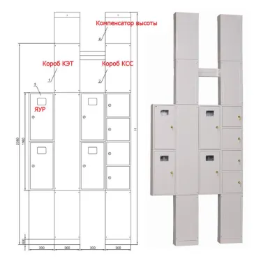 Компенсатор высоты для УЭРМ-Х-2700 (2шт)
