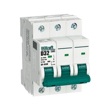 Выключатель автоматический 3P 32А D 6кА ВА-103M