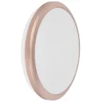 Светильник светодиодный ДПБ 3201 12Вт IP54 4000K круг розовое золото IEK