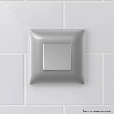 Avanti Кнопка одноклавишная в стену Закаленная ст аль