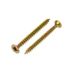 Саморез универсальный 3.5х40, желтый цинк, короб (200 шт./уп.)