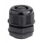 Кабельный ввод IP68 M25 с мембраной черный для кабеля d.13-18mm