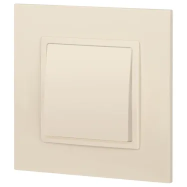 Переключатель, 10АХ-250В, Эра Elegance, сл.кость,14-1103-02