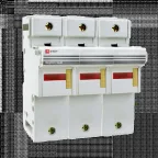 Предохранитель-разъединитель для ПВЦ 10x38 3P (с индикацией)