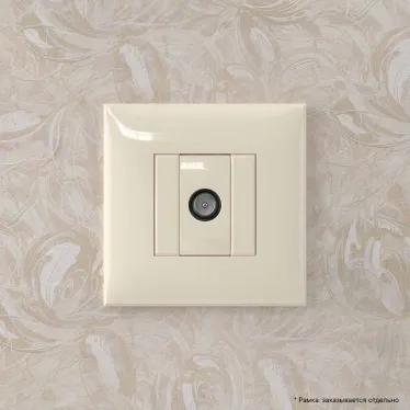 Avanti Розетка TV оконечная в стену, , Ванильнаядымка
