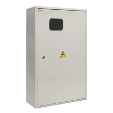 Щит учетно-распределительный навесной ЩРУн-3/48о IP31 однодверный с окном 630х400х160