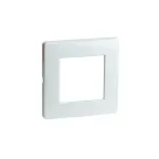 BRAVA Рамка 2 модуля белая