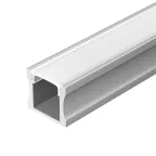 Профиль с экраном ALU-SLIM-H15-2000 ANOD+FROST (ARL, Алюминий)