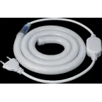 Лента светодиодная LEDх120/м 1м 9Вт/м 220В IP67 красный