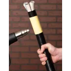 Термоусаживаемая трубка ТУТ нг 120/60 желтая рулон PROxima