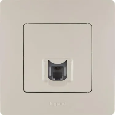 ETIKA Рамка 1 пост слоновая кость