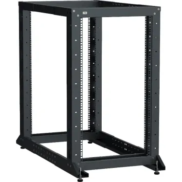 Стойка двухрамная LINEA F 33U 600х600-1000мм черная