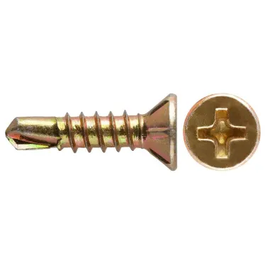 Саморез оконный 3,9х16 потайная головка, сверлоконечный (500шт) - коробка