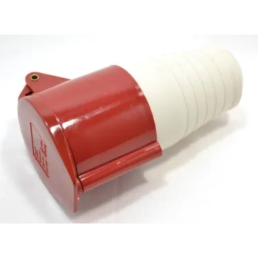 Розетка кабельная 16А 3Р+E IР44 переносная 380В 214