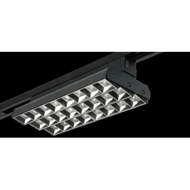 Светильник светодиодный трековый на шинопровод черный ДПО-60Вт IP40 4000К 5100Лм PTR 2260R 3S