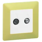 Valena LIFE Рамка 1 пост лайм универсальная