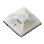 Площадка самоклеящаяся 25х25 мм, белая, 10 шт,