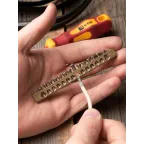 Шина PEN ноль-земля 6х9мм 14 отверстий латунь крепеж по краям PROxima