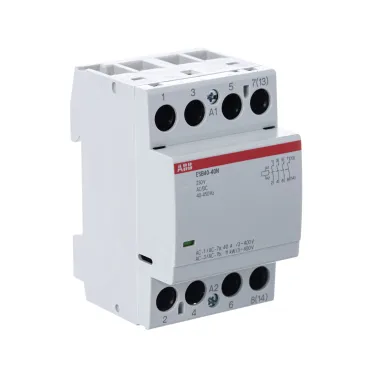 Контактор ESB40-40N-06 модульный (40А АС-1, 4НО), катушка 230В AC/DC | 1SAE341111R0640 | ABB