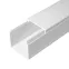 Кабель-канал белый 2-й замок в п/э 40х40 (24 м/уп)
