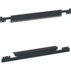 Фальш-панель by ZPAS горизонтальная 47U 800мм черная (2шт/компл) РФ