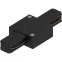 Коннектор прямой черный для шинопровода CAB1005