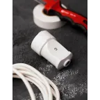 Штепсельное гнездо с заземлением белое 16А 250В