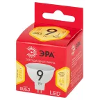 Лампа светодиодная LED 9 Вт 720Лм 2700К софит теплый GU5.3 220-240В LED MR16-9W-827-GU5.3 Red Line