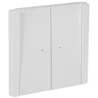 FORTE@PIANO Выключатель 2-клавишный проходной с индикацией 10А FP208 белый IEK