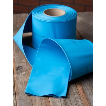 Термоусаживаемая трубка ТУТ нг 80/40 синяя рулон PROxima