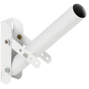 Кронштейн КР-2М D-48мм L-350мм под монтажную ленту регулируемый угол белый IEK