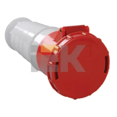 Розетка 235 переносная с заземлением 3Р+РЕ+N 63А 380В IP54