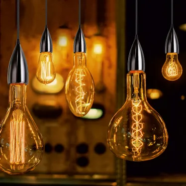 Светильник подвесной под лампу 1хE27 AC 220В Черный IP20 1000х50х105мм Алюминий Decor Gauss