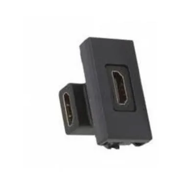 Connect Разъём HDMI 225х45мм (мама-мама) графит