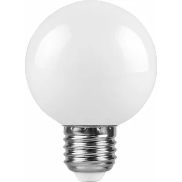 Лампа светодиодная LED 3вт Е27 6400K шар G60