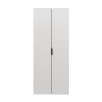 Дверь двойная сплошная IT-CQE 2000x800. RAL7035