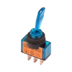                 Тумблер 12V 20А (3c) ON-OFF однополюсный с синей подсветкой
               