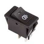                  Выключатель клавишный 12V 35А (4с) ON-OFF с синей LED подсветкой
               