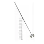                  Опора стальная наружного освещения Facette Fold 12м горячее цинкование
               