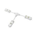Коннектор трека SMART гибкий Т-образ. электрический бел. DENKIRS TR2115-WH