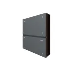 Панель накладная настенная управления для светильников Air 3000 К-5000 К Control IP20 CR2032 3Вх2 темно-сер. пластик DENKIRS DK7201-DG