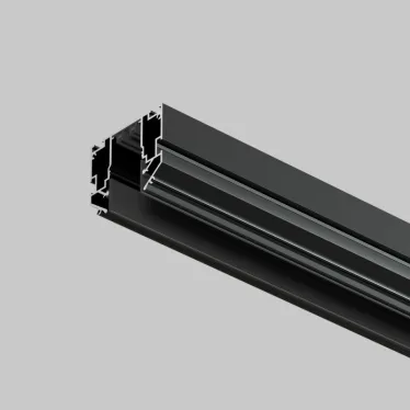 Профиль-трек SMART ONE для натяжных потолков 2 м алюм. черн. DENKIRS TR2022-BK