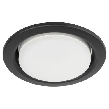 Светильник встраиваемый  под лампу GX53  KL35 SBK (к) Set 10 с термокольцом черный матовый комплект 10 шт. | Б0071343 | ЭРА