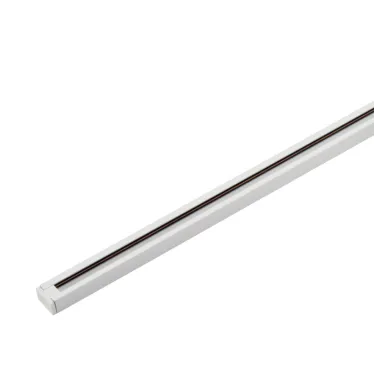 Шинопровод однофазный 1 м (трек 922 мм+подвод питания 74 мм+заглушка 4 мм) бел. заглушка и подвод питания в комплекте DENKIRS TR1001-WH/1