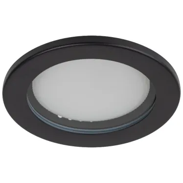 Светильник встраиваемый  влагозащищенный  KL95 SBK SET 5 GX53 IP44 черный набор 5шт | Б0070921 | ЭРА